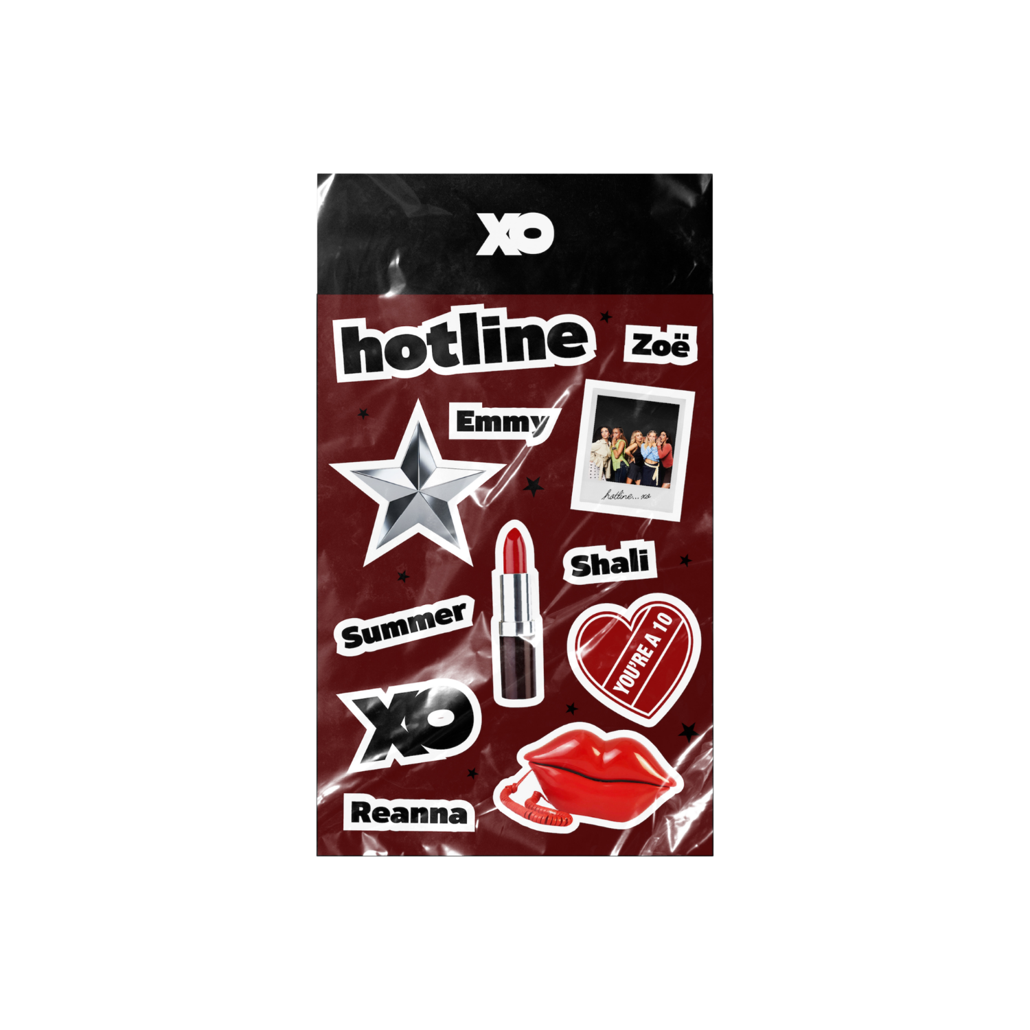 XO - Hotline Sticker Pack